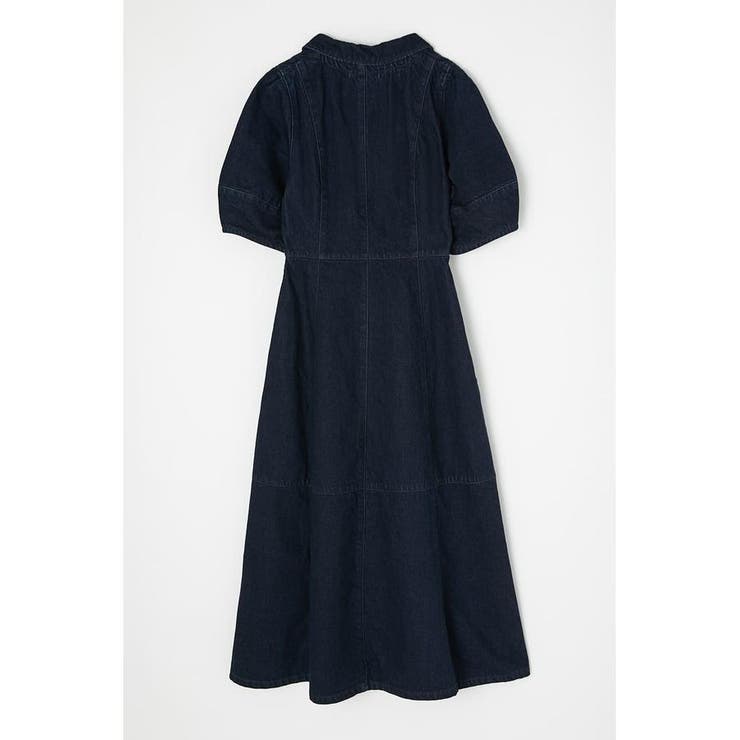 MOUSSY マウジー　BIG COLLAR MIDI ドレス MOUSSY（マウジー）の「BIG COLLAR MIDI ドレス（ワンピース