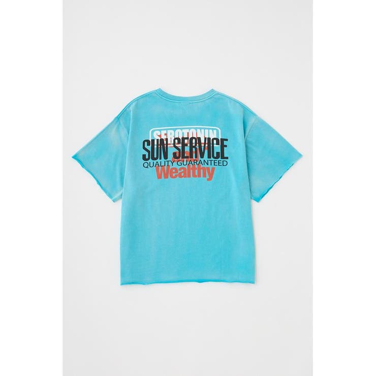 DAMAGED BACK LOGO Tシャツ | MOUSSY OUTLET | 詳細画像23 