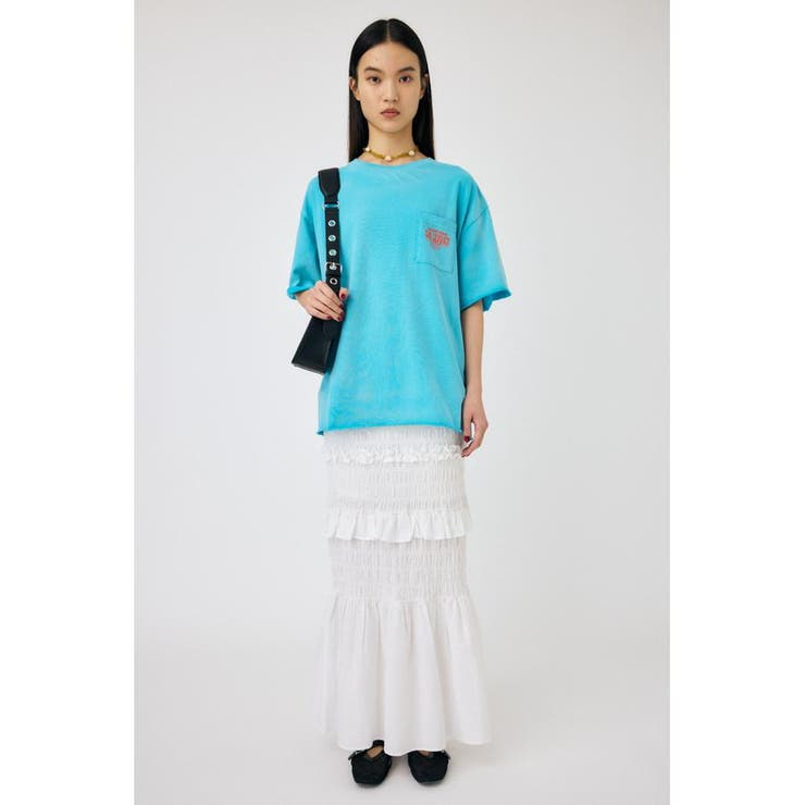 DAMAGED BACK LOGO Tシャツ | MOUSSY OUTLET | 詳細画像12 