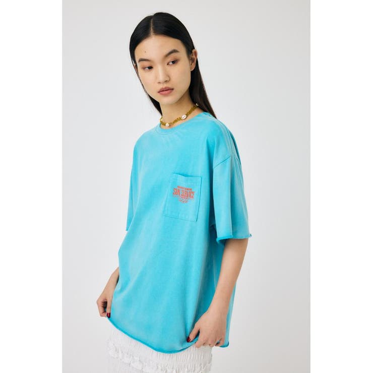 DAMAGED BACK LOGO Tシャツ | MOUSSY OUTLET | 詳細画像13 