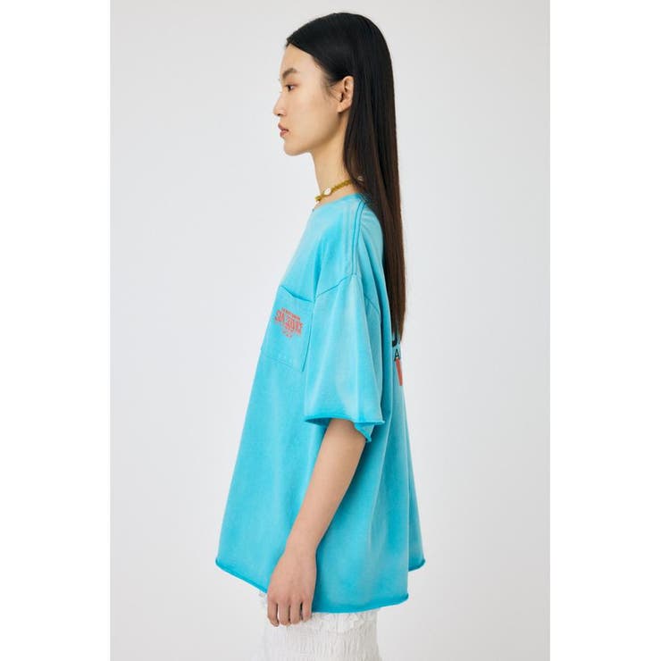 DAMAGED BACK LOGO Tシャツ | MOUSSY OUTLET | 詳細画像15 