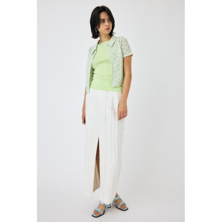 SQUARE LINE ニットキャミ | MOUSSY OUTLET | 詳細画像14 