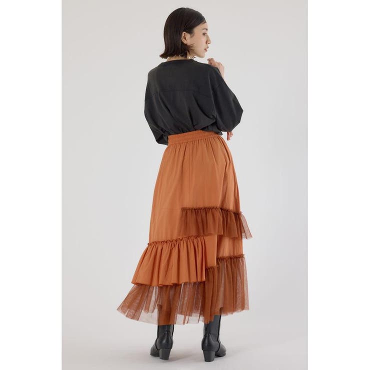 ランダムティアードスカート | RODEO CROWNS WIDE BOWL | 詳細画像17 