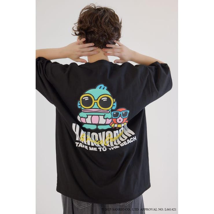 (サンリオキャラクターズ)ビーチハンギョドンTシャツ | RODEO CROWNS WIDE BOWL | 詳細画像22 