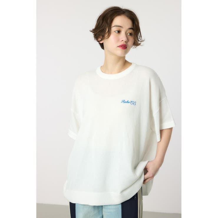 スクリプトロゴニットトップス | RODEO CROWNS WIDE BOWL | 詳細画像4 