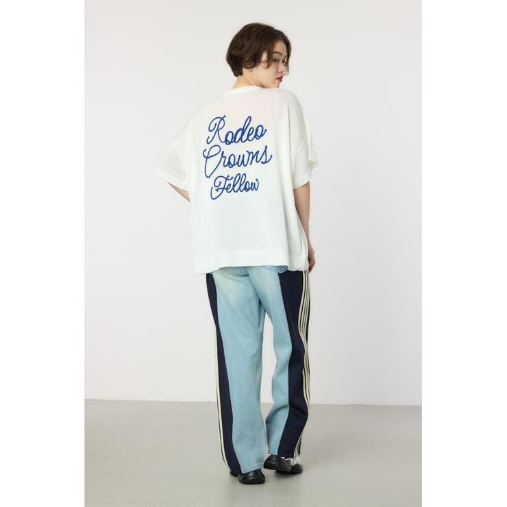 スクリプトロゴニットトップス | RODEO CROWNS WIDE BOWL | 詳細画像6 