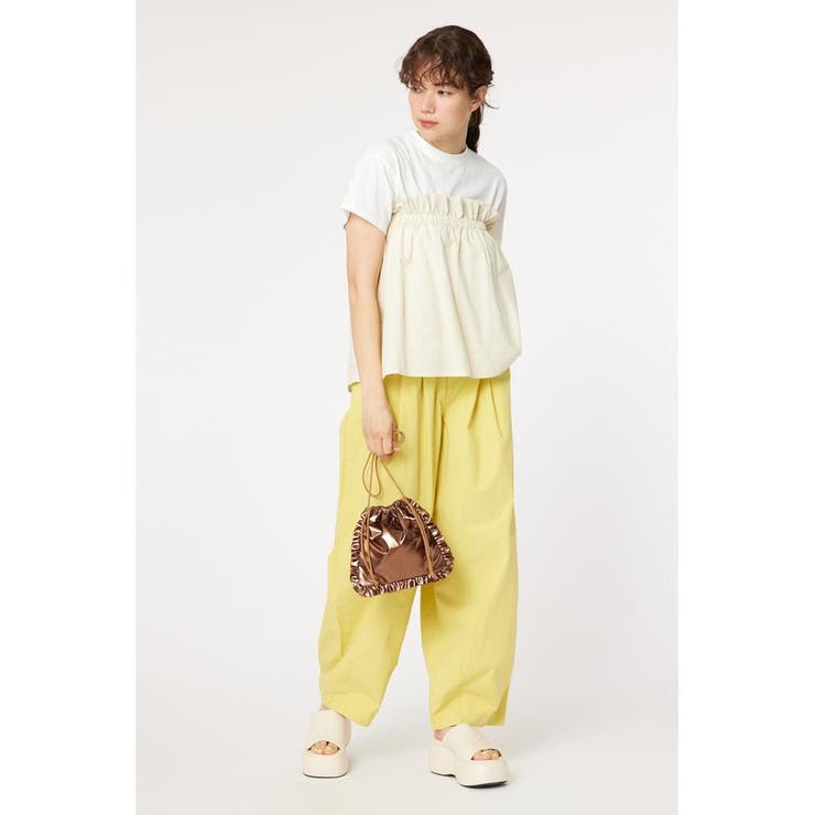 リネンビスチェ&Tシャツセット | RODEO CROWNS WIDE BOWL | 詳細画像4 