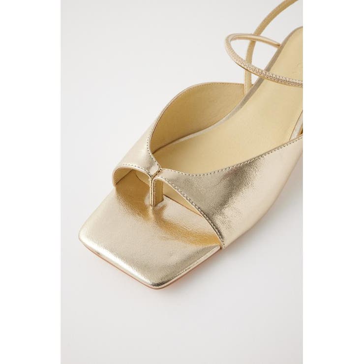SQUARE TOE THONG サンダル | MOUSSY OUTLET | 詳細画像4 