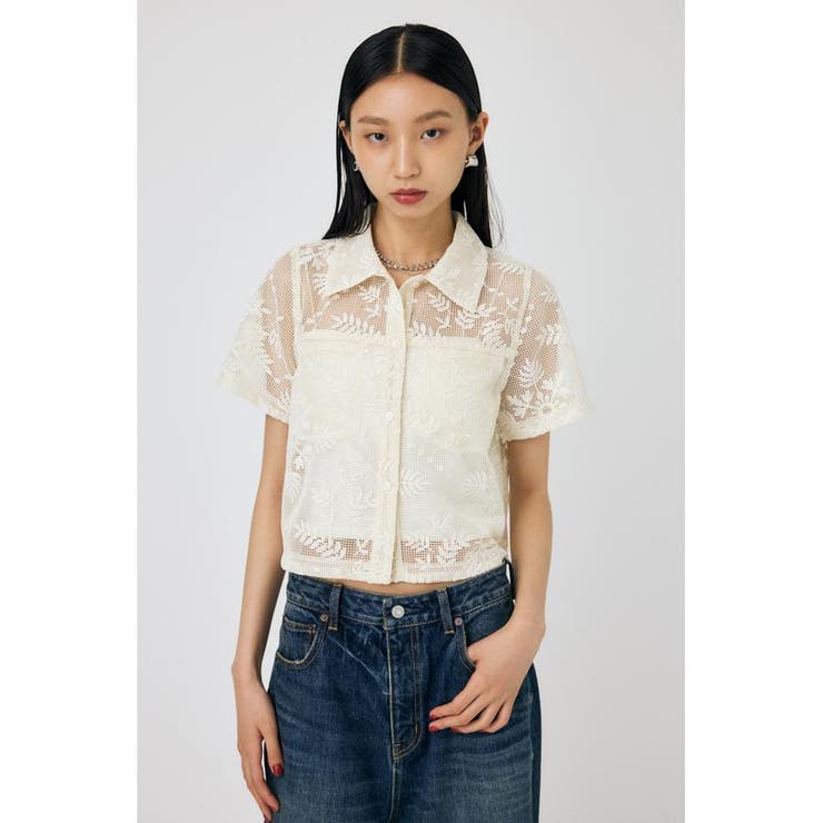 O/WHT1 | CHEMICAL レースシャツ | MOUSSY OUTLET