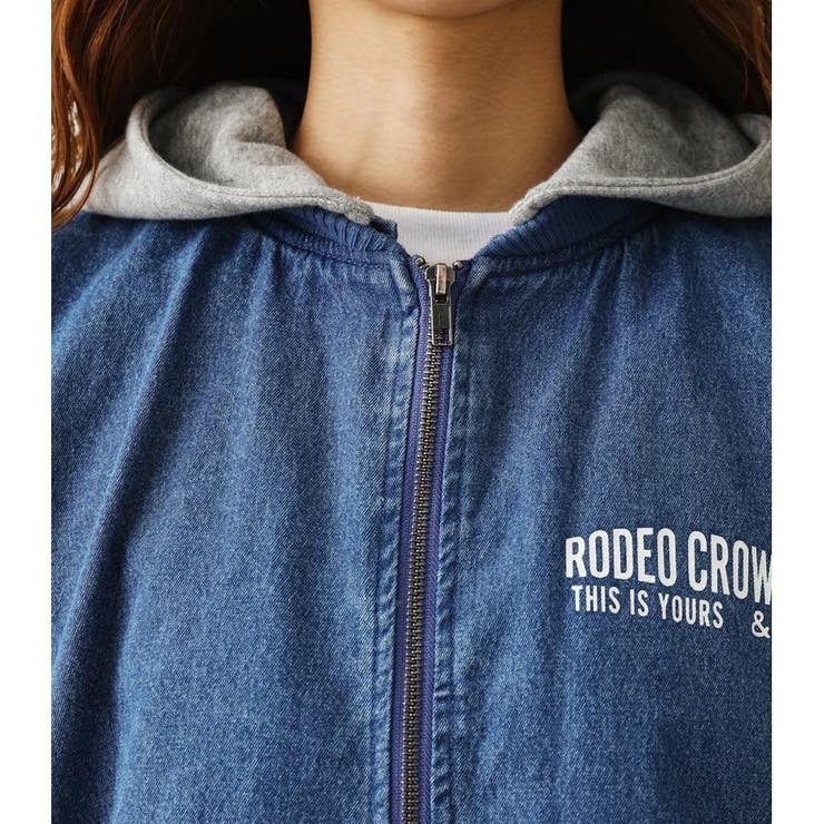ロデオ　フーデットロングブルゾン フーデットロングブルゾン[品番：BJLW0018223]｜RODEO CROWNS