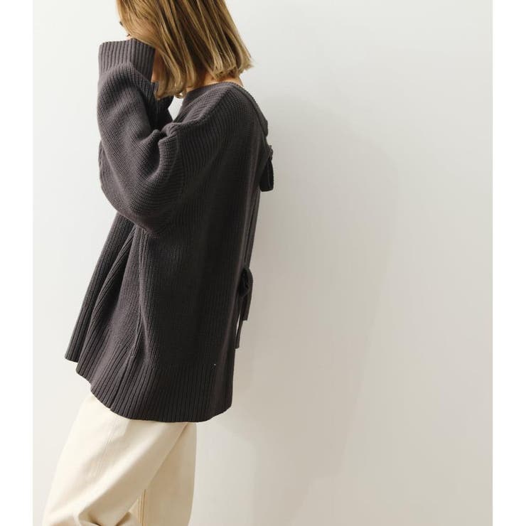 WEB限定)バックリボンニット&タンクトップセット[品番：BJLW0018334
