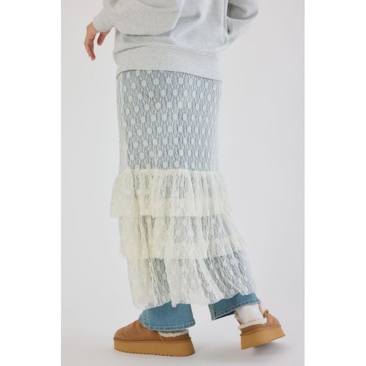 フリルティアードスカート | RODEO CROWNS WIDE BOWL | 詳細画像4 