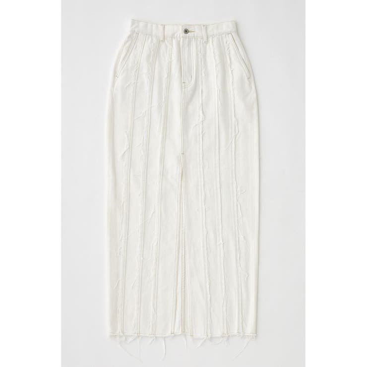 FRONT SLIT FRINGE スカート | MOUSSY OUTLET | 詳細画像7 