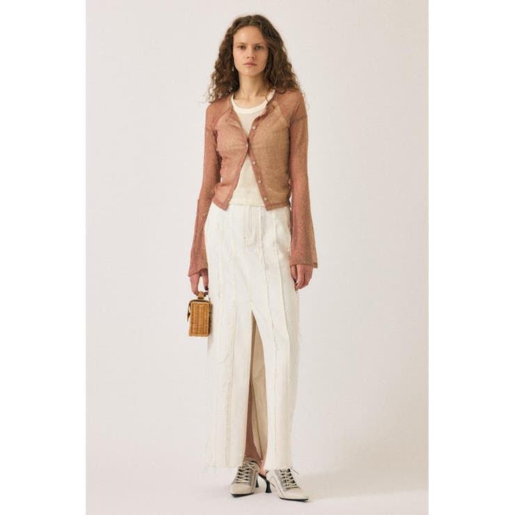 FRONT SLIT FRINGE スカート | MOUSSY OUTLET | 詳細画像9 