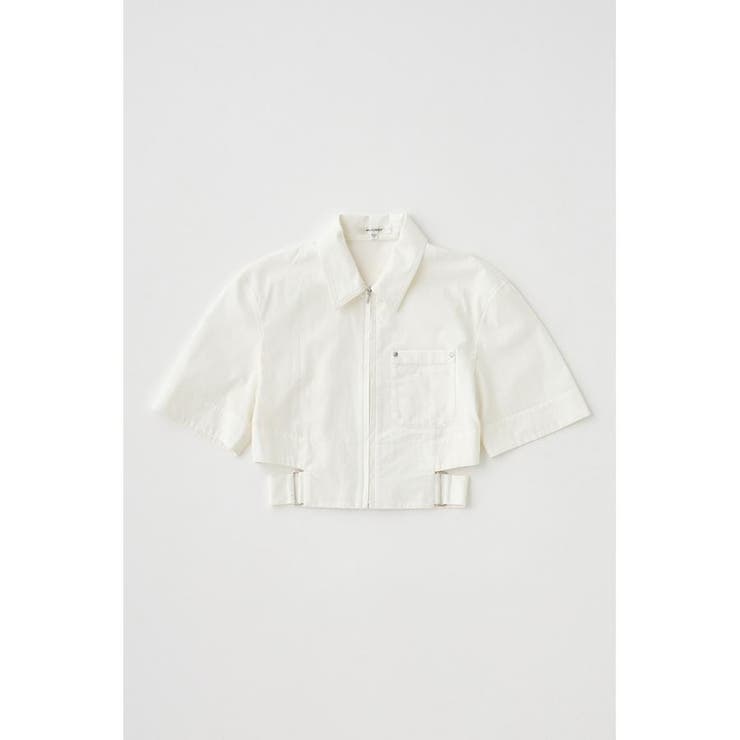 CROPPED BELTED シャツ | MOUSSY OUTLET | 詳細画像6 