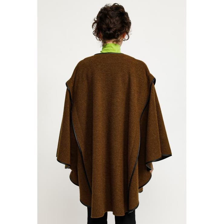 SLY WOOL BLEND PONCHO コート BLK レディース ポンチョ previred.com.co