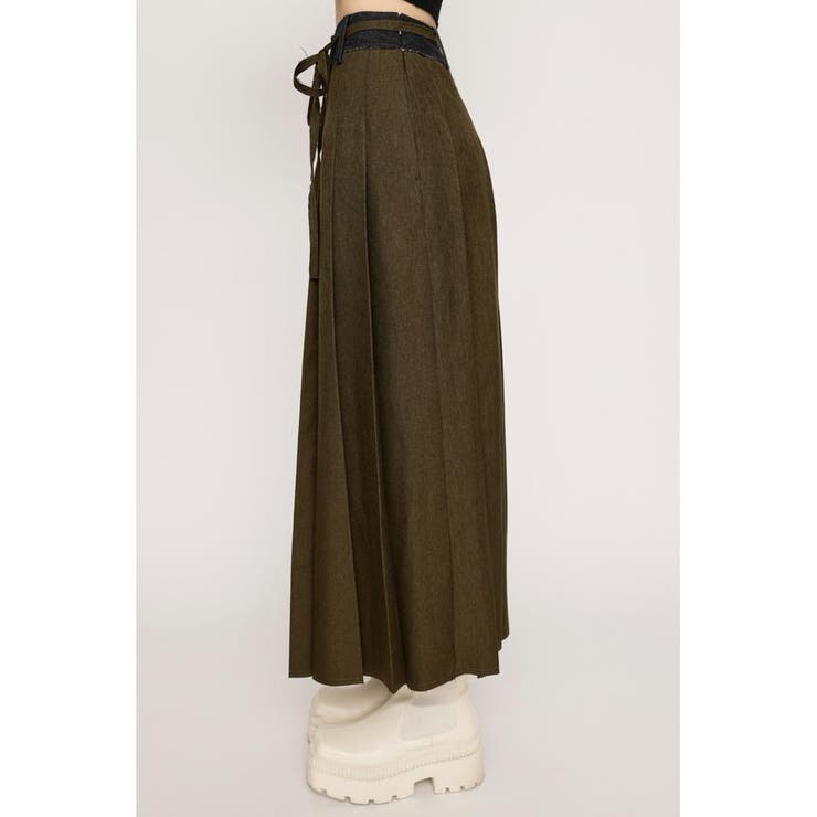 CUT OFF PLEATS ロングスカート | SLY OUTLET | 詳細画像11 