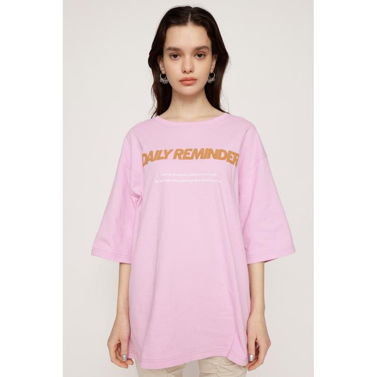 FRONT LOGO BIG Tシャツ[品番：BJLW0025149]｜SLY OUTLET