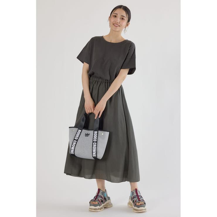 異素材切替ワンピース | RODEO CROWNS WIDE BOWL | 詳細画像21 