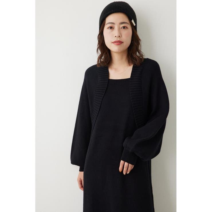 フェイクレイヤードニットワンピース | RODEO CROWNS WIDE BOWL | 詳細画像9 