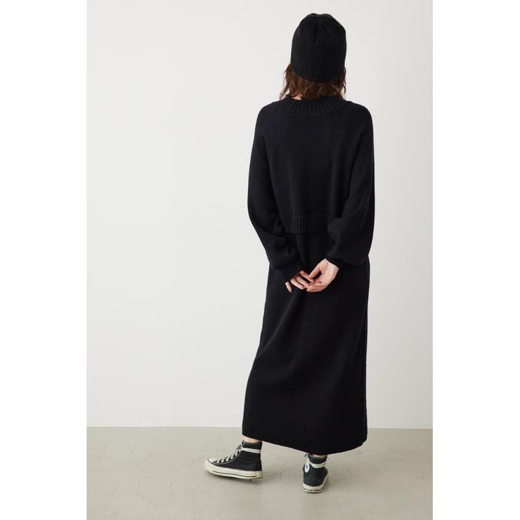 フェイクレイヤードニットワンピース | RODEO CROWNS WIDE BOWL | 詳細画像11 