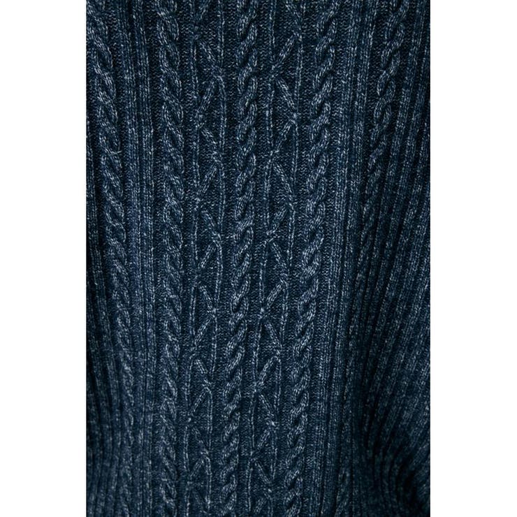 RIB CABLE ニットトップス | MOUSSY OUTLET | 詳細画像19 