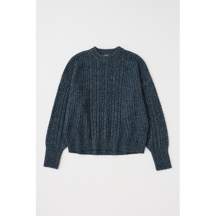 RIB CABLE ニットトップス | MOUSSY OUTLET | 詳細画像20 