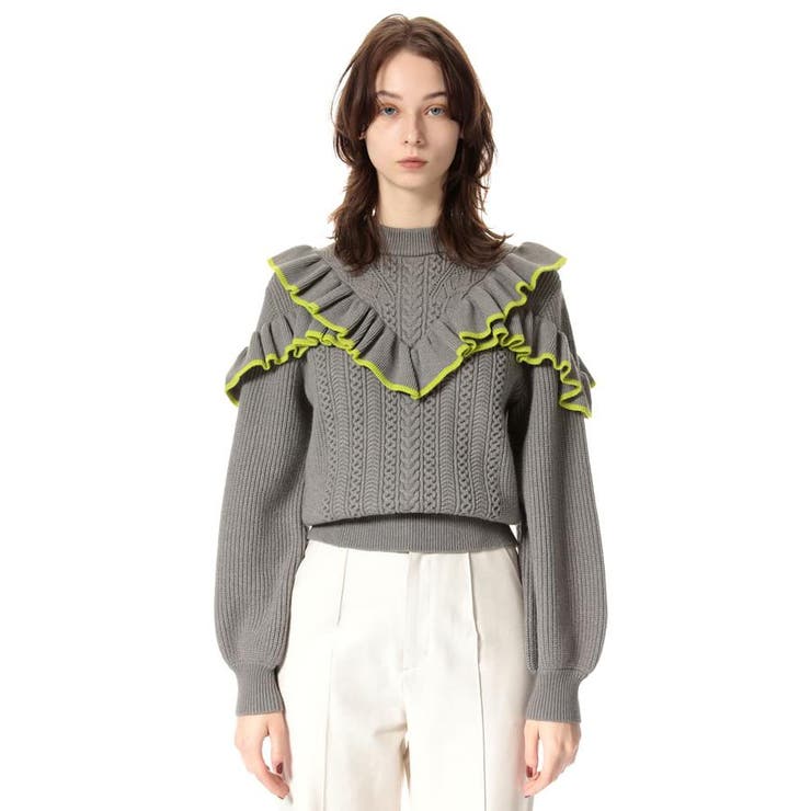 COLOR LINE KNIT トップス | SLY OUTLET | 詳細画像15 