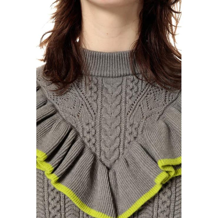 COLOR LINE KNIT トップス | SLY OUTLET | 詳細画像18 
