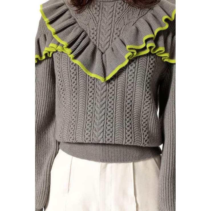 COLOR LINE KNIT トップス | SLY OUTLET | 詳細画像21 