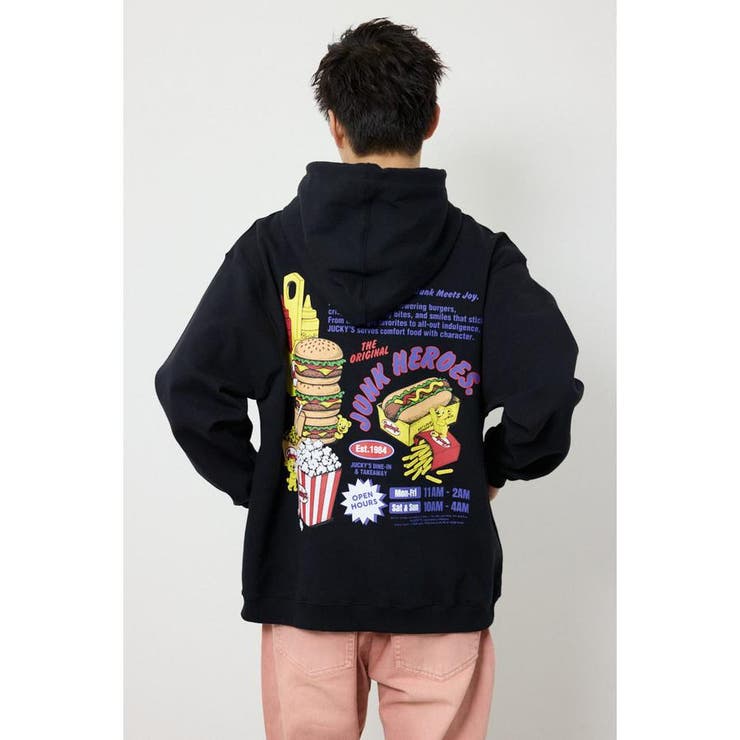 JUNK HEROES パーカー | RODEO CROWNS WIDE BOWL | 詳細画像5 
