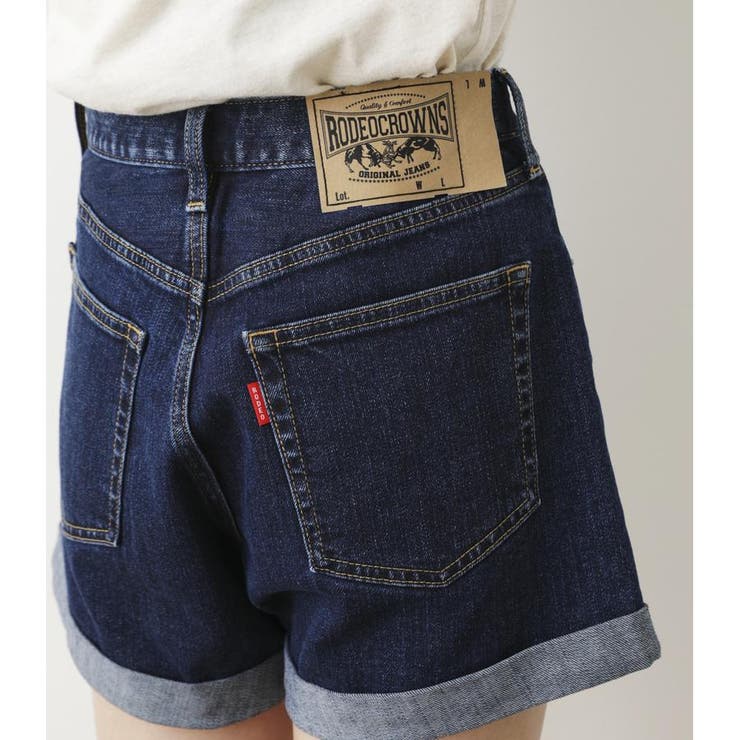 ロールアップデニムショートパンツ[品番：BJLW0023053]｜RODEO CROWNS 