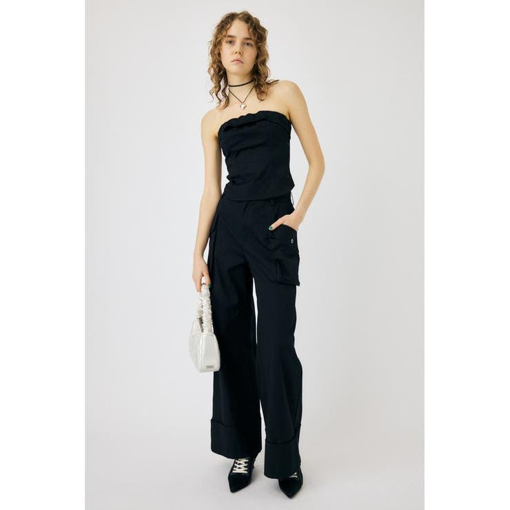 BLK | CARGO POCKET トラウザー | MOUSSY OUTLET