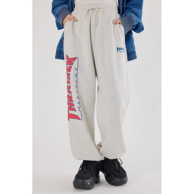 L/T.GRY1 | (THRASHER) スウェットパンツ | RODEO CROWNS WIDE BOWL