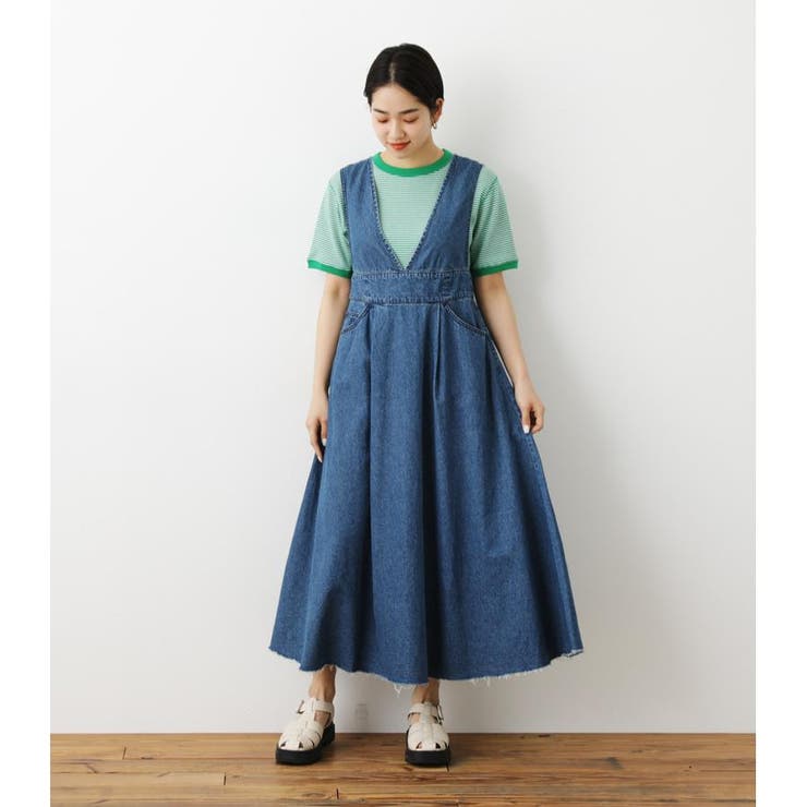 デニムサロペットワンピース[品番：BJLW0022735]｜RODEO CROWNS