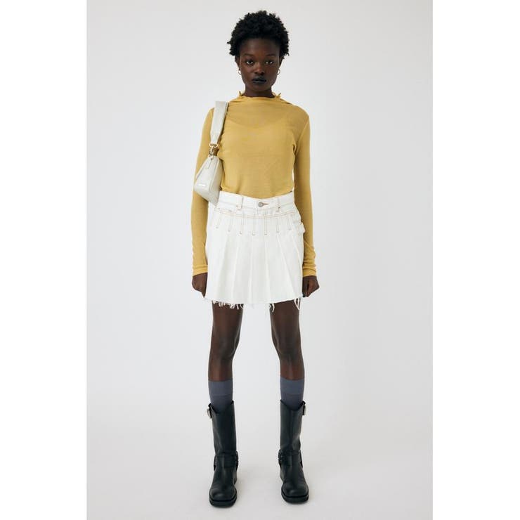 WHT | PLEATS LAYERED ショーツ | MOUSSY OUTLET
