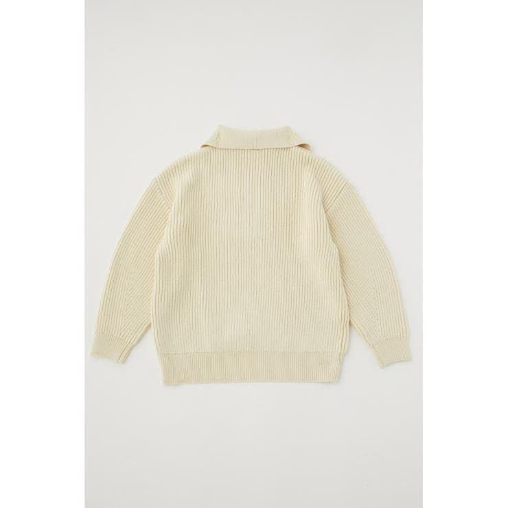 ZIP UP LOOSE ニットプルオーバー[品番：BJLW0024563]｜MOUSSY OUTLET