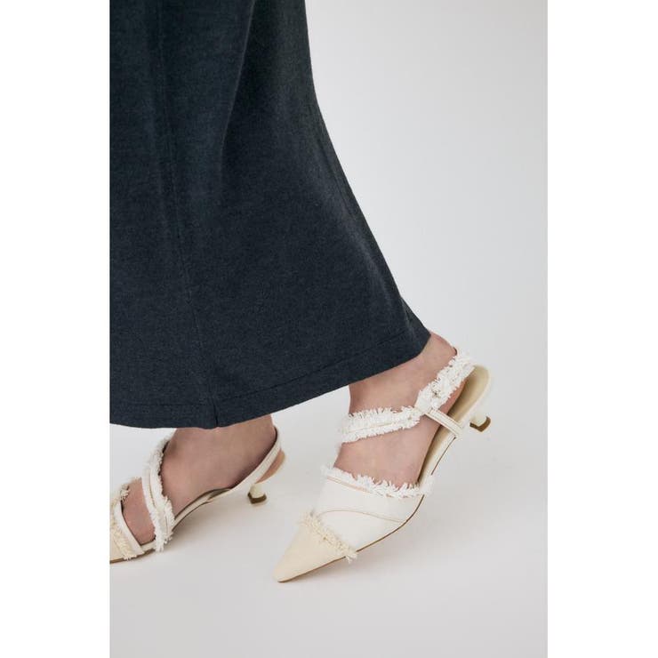 O/WHT1 | REMAKE DENIM POINTY HEEL パンプス | MOUSSY OUTLET
