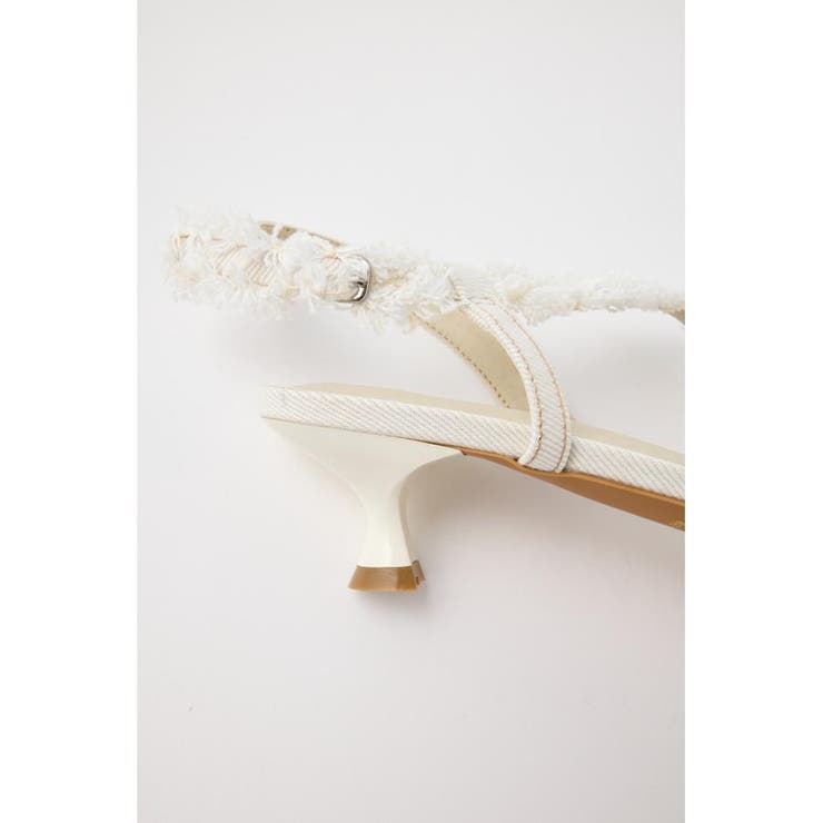REMAKE DENIM POINTY HEEL パンプス | MOUSSY OUTLET | 詳細画像9 