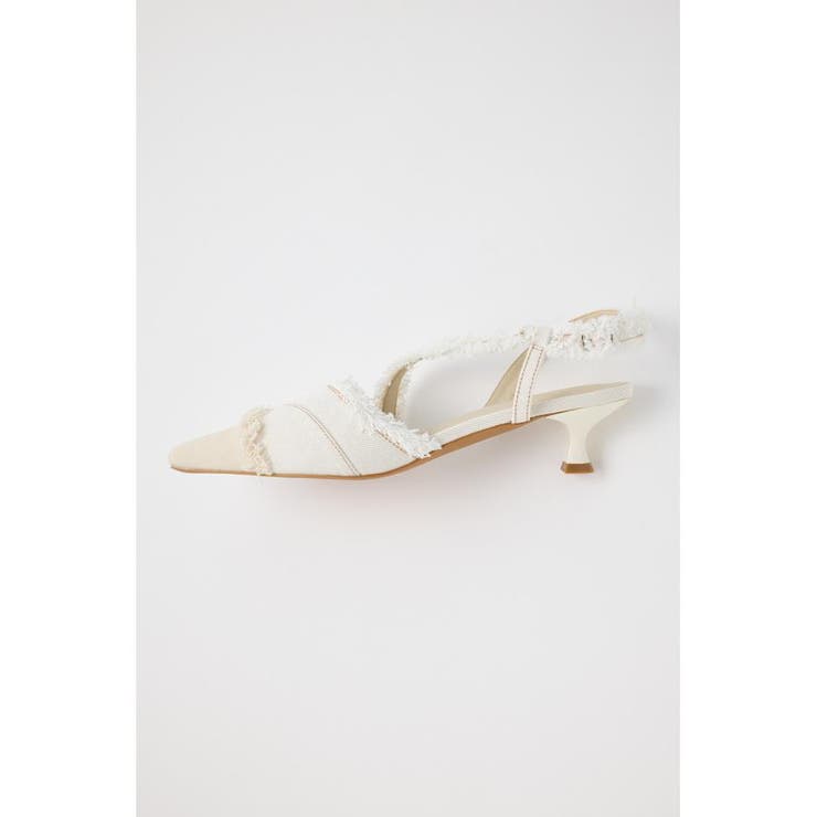 REMAKE DENIM POINTY HEEL パンプス | MOUSSY OUTLET | 詳細画像3 