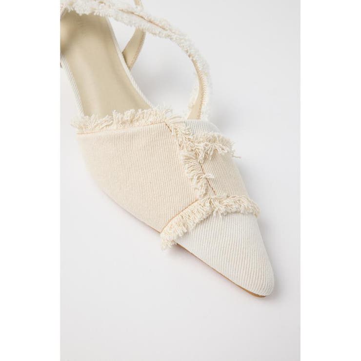 REMAKE DENIM POINTY HEEL パンプス | MOUSSY OUTLET | 詳細画像6 
