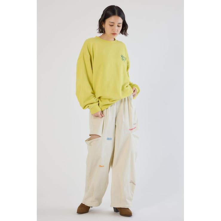 embroideryサイドジップパンツ | RODEO CROWNS WIDE BOWL | 詳細画像5 