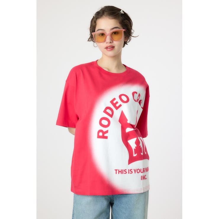 クラウン ハーフトーン Tシャツ | RODEO CROWNS WIDE BOWL | 詳細画像18 
