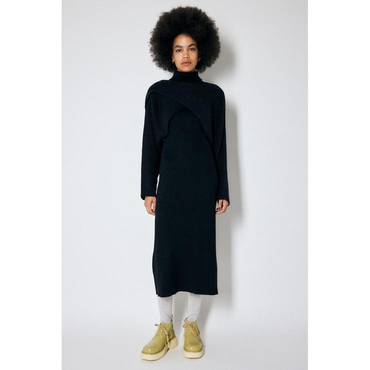 SWITCHING RIB KNIT ドレス[品番：BJLW0024404]｜MOUSSY OUTLET