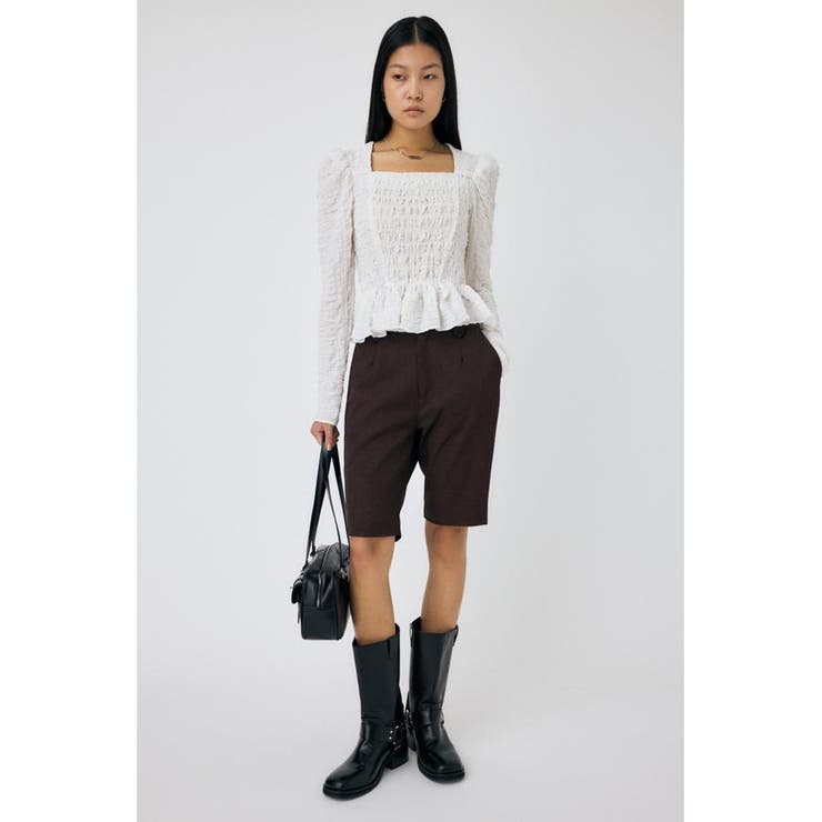 STRETCH TWILL スリムハーフパンツ | MOUSSY OUTLET | 詳細画像13 