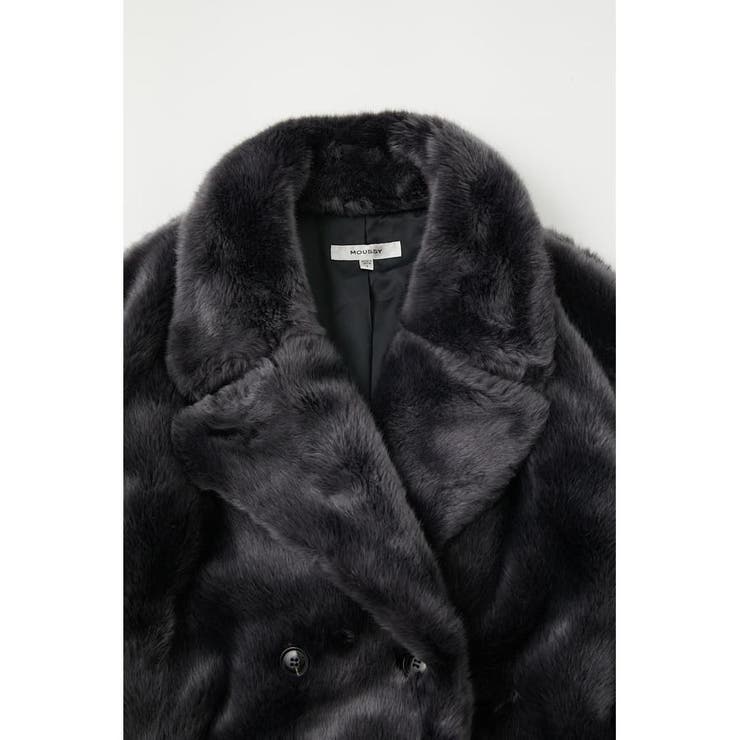 FAUX FUR HALF コート[品番：BJLW0019577]｜MOUSSY OUTLET（マウジー