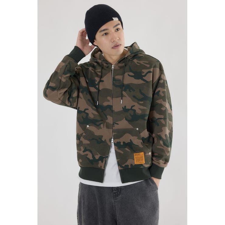 SHARE PATTERN Wジップ パーカー | RODEO CROWNS WIDE BOWL | 詳細画像13 