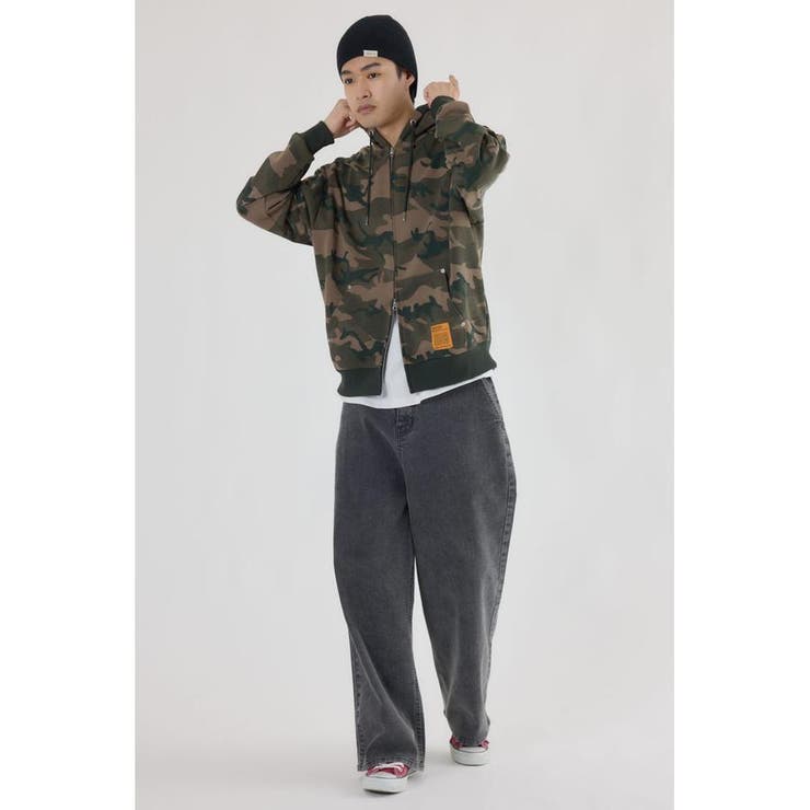 SHARE PATTERN Wジップ パーカー | RODEO CROWNS WIDE BOWL | 詳細画像17 