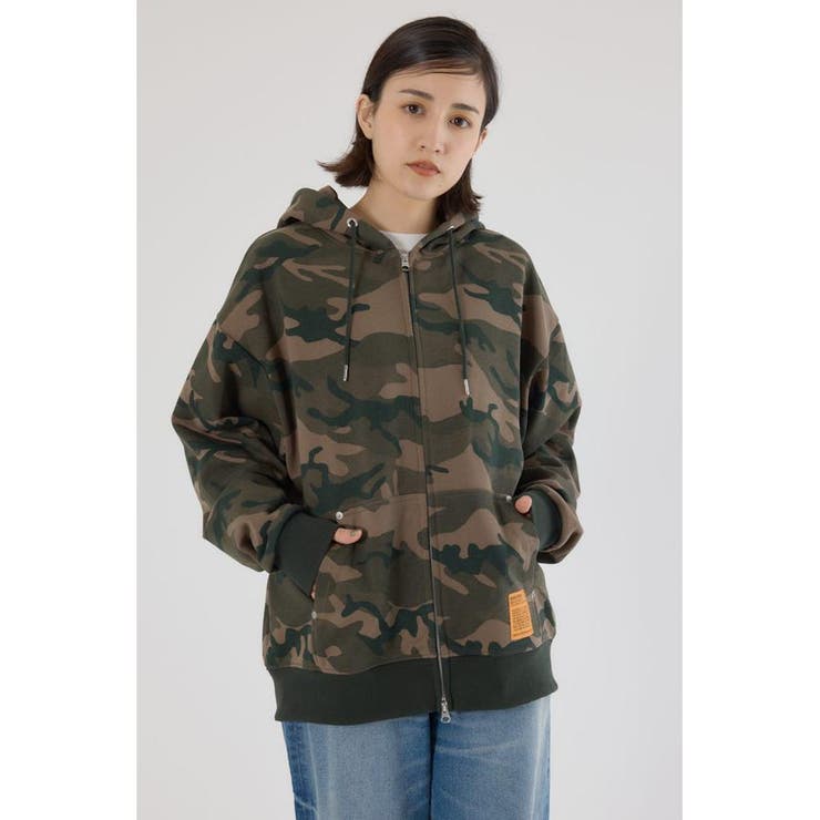 SHARE PATTERN Wジップ パーカー | RODEO CROWNS WIDE BOWL | 詳細画像2 