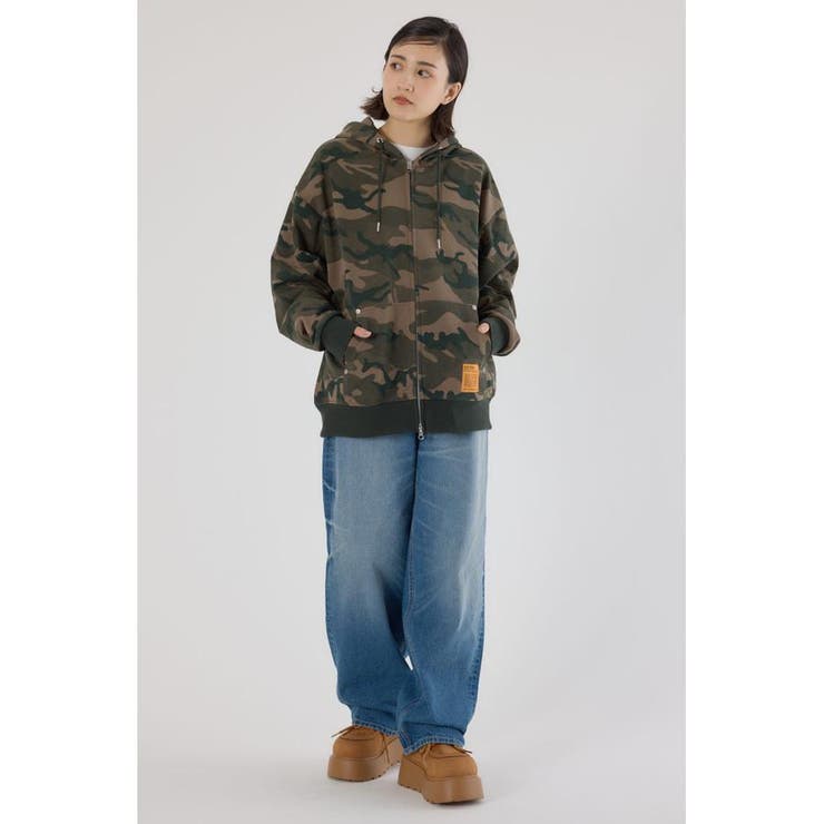 SHARE PATTERN Wジップ パーカー | RODEO CROWNS WIDE BOWL | 詳細画像5 